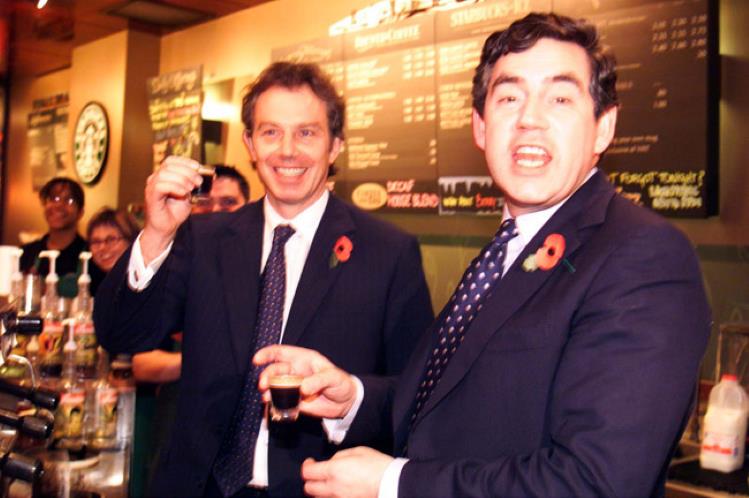 Тони Блэр и Gordon Brown
