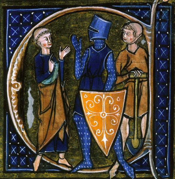 Средневековые англичане выделяли в своём обществе три сословия: молившееся духовенство, воевавшее рыцарство и работавшее на земле крестьянство.