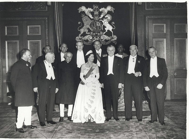 Встреча Елизаветы II с главами стран Содружества в 1960 году