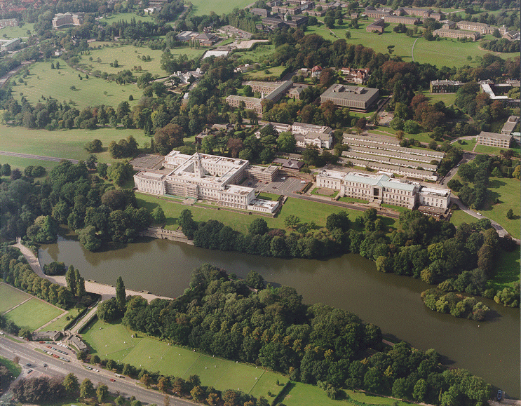 Ноттингемский университет - вид сверху