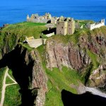 Самая неприступная крепость Шотландии — замок Данноттар